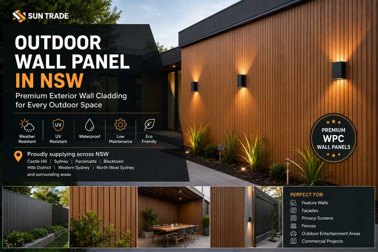 Outdoor Wall Panel in NSW